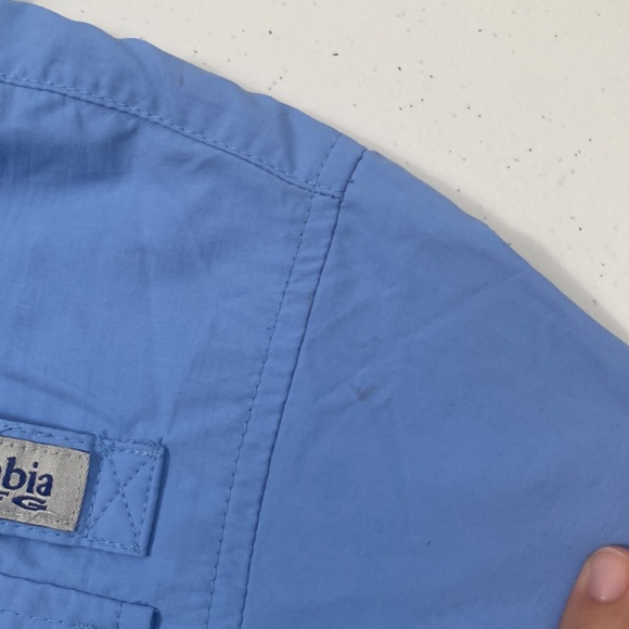 Columbia Outdoors PFG Boy’s Youth Long Sleeve Button Up Fishing Shirt M 10/12 - Picture 6 of 10